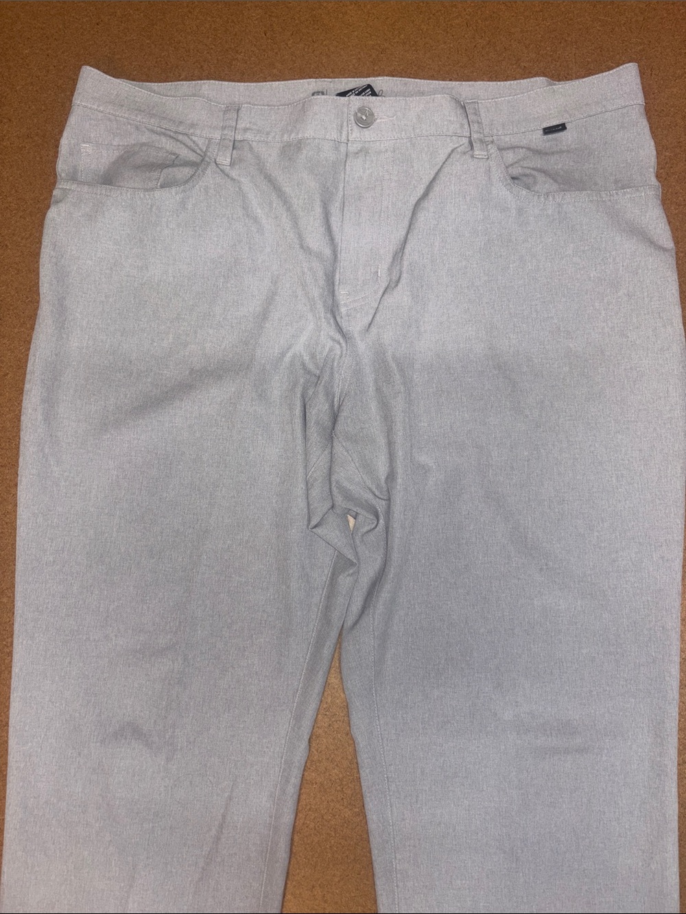 Travis Mathew 40x32 Silver Gray Men's Golf Dress Pants